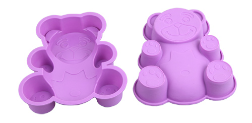 silicone bear cake cup