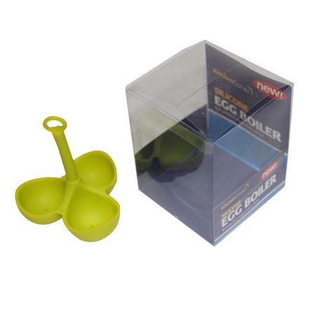 Silicone egg poacher