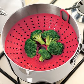 Silicone steamer pot