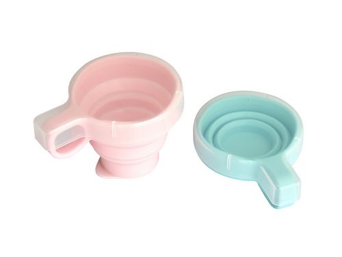 silicone potable cup