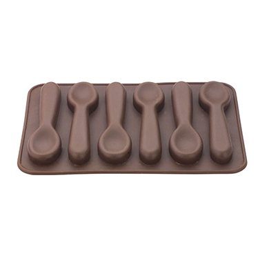 silicone spoon chocolate mold