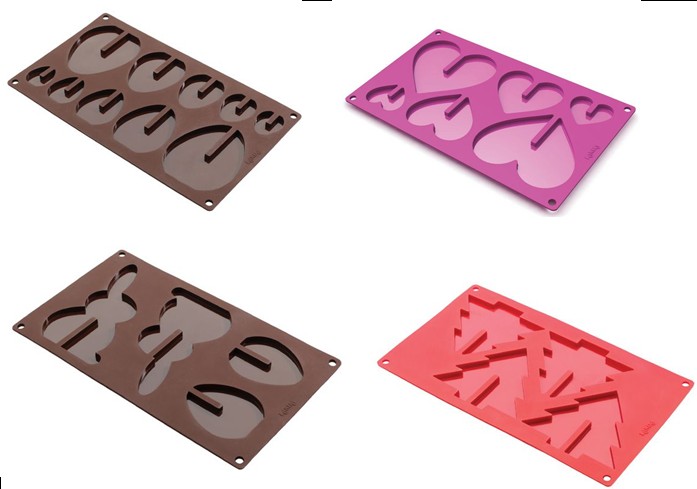 3-D chocolate mold