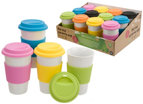 Silicone coffee cup