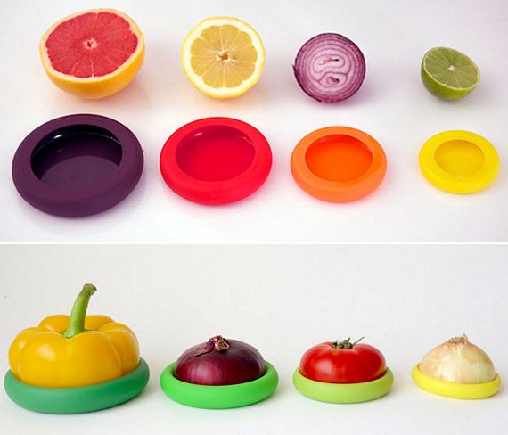 silicone food huggers