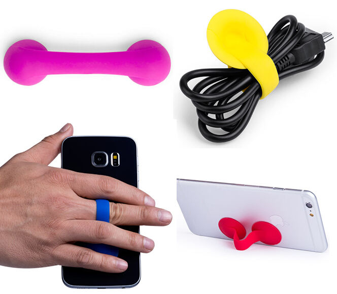 Silicone mobile holder