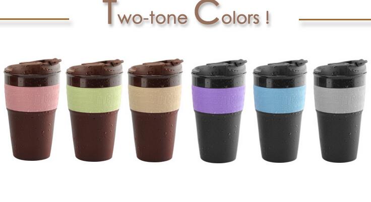 Foldable silicone coffee mug