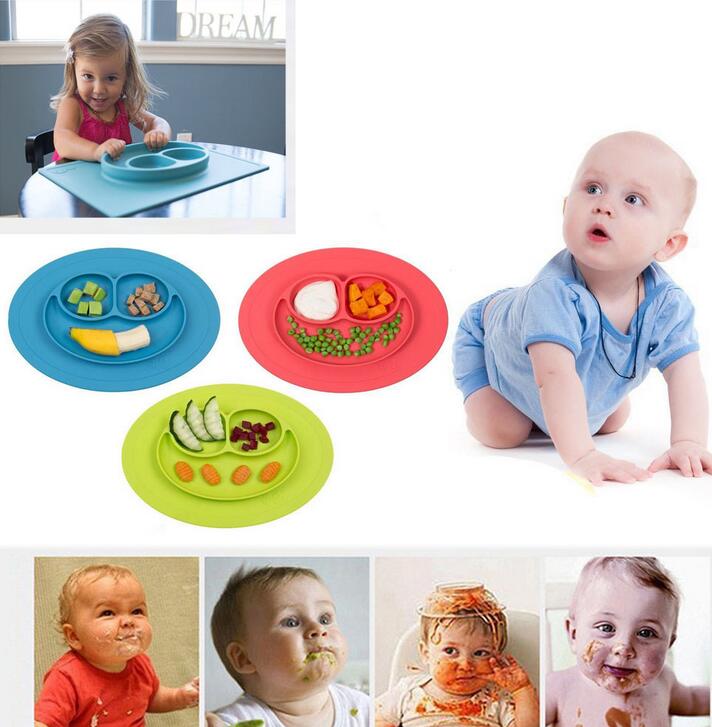 Silicone baby dish mat