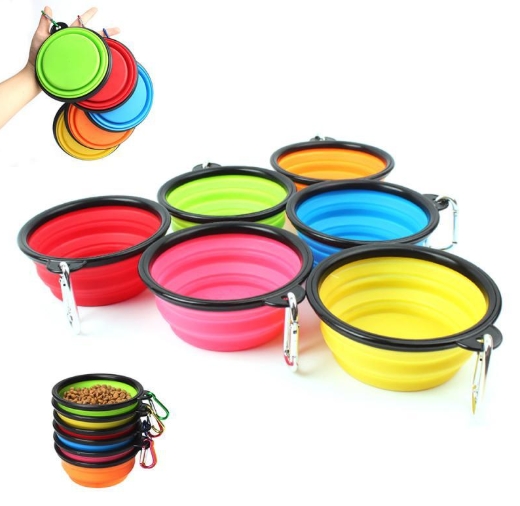 Silicone travel bowl