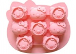 Hello kitty ice mold